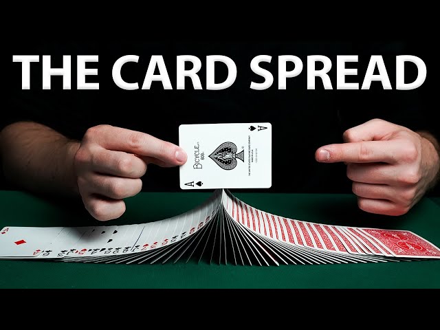 How to Spread Cards Like A PRO | 3 Easy Steps