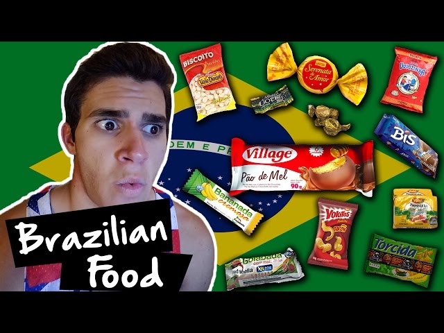 American Tries Brazilian Food!!! | Universal Yums Box