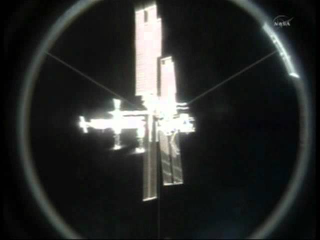 STS-135: Atlantis Undocking and Flyaround (time lapse)