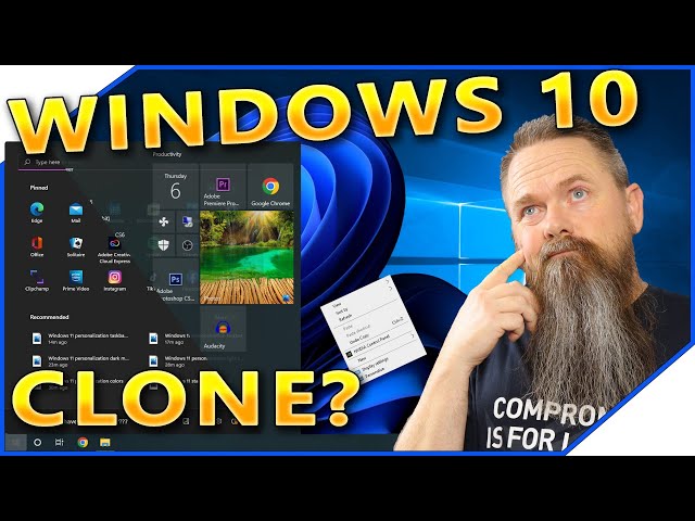 Make Windows 11 Look Like Windows 10