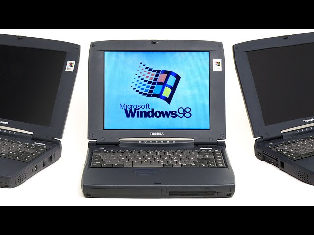 Retro Laptop: Toshiba Satellite 1620CDS