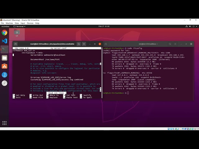 Enable https with Apache at Ubuntu