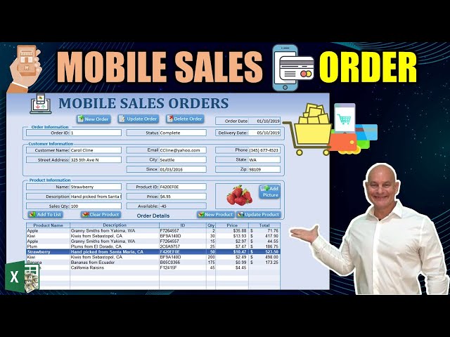How To Create A Mobile App From Any Excel Sheet [Full Sales Order Application]