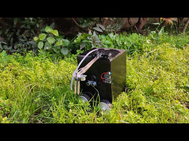 How to make Plants Watering Robot | Irrigation System | Khurafati Labs