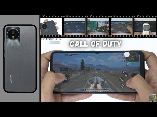 Vivo Y02t test game Call of Duty Mobile CODM