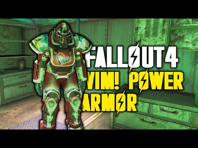 Fallout 4  - Vim! Power Armor Locations & Vim! Paint Jobs (Far Harbor DLC)
