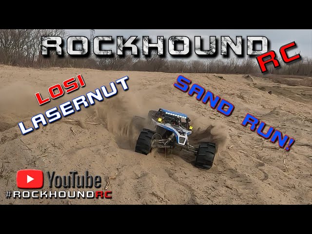 Rockhound RC Adventures: EXTREME LOSI Lasernut Sand Run #racing #losi #rcadventures #offroad #rc