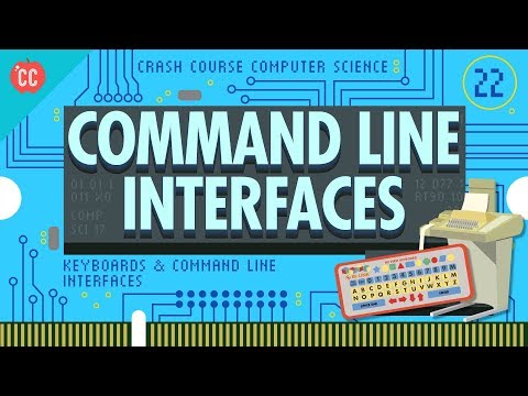 Keyboards & Command Line Interfaces: Crash Course Computer Science #22