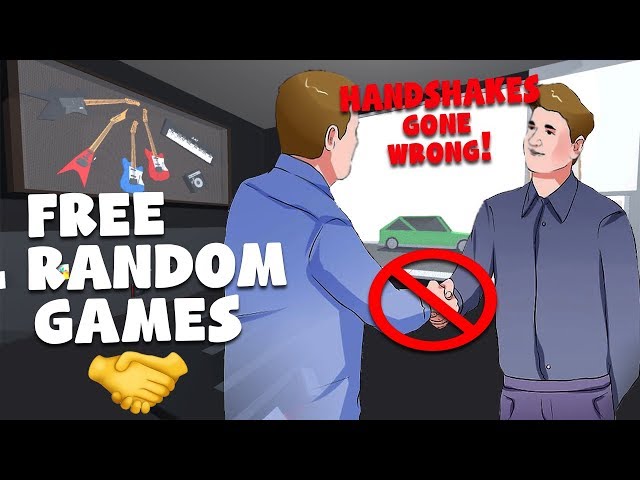 AWKWARD HANDSHAKE SIMULATOR (We've all done it) | Free Random Games