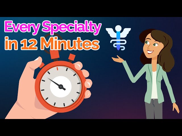 Every Medical Specialty Explained in 12 Minutes