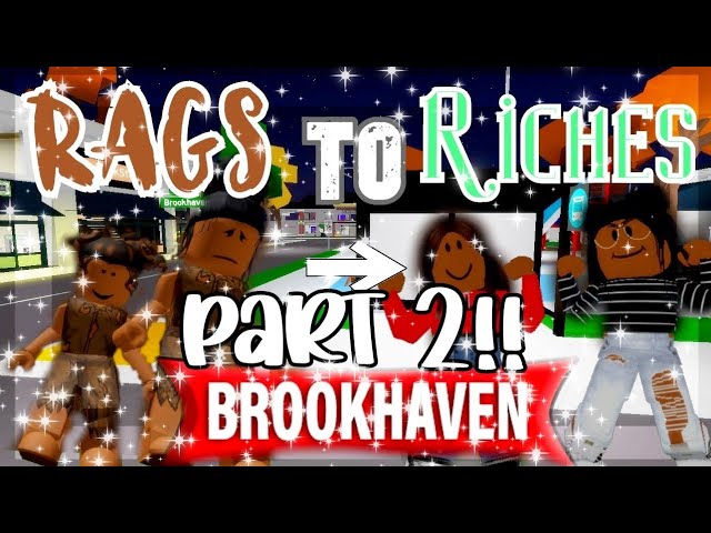 Roblox Brookhaven RP | Rags to Riches (Poor to Rich) | Brookhaven Mini Movie | Part 2 (2/2)