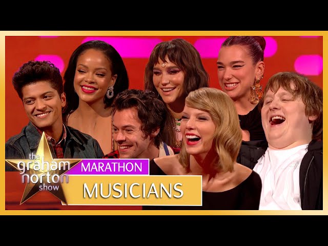 Lewis Capaldi Can't Handle His Own Joke | Best of Musicians Marathon | The Graham Norton Show
