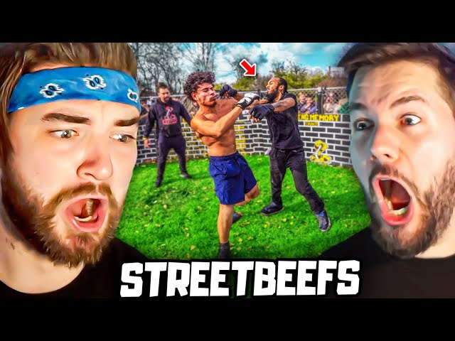KingWoolz Reacts to CRAZY STREETBEEF FIGHTS w/ Mike!! (INSANE)