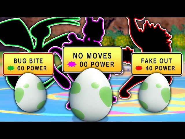 We choose Pokemon by their Egg Moves, Then We Battle!