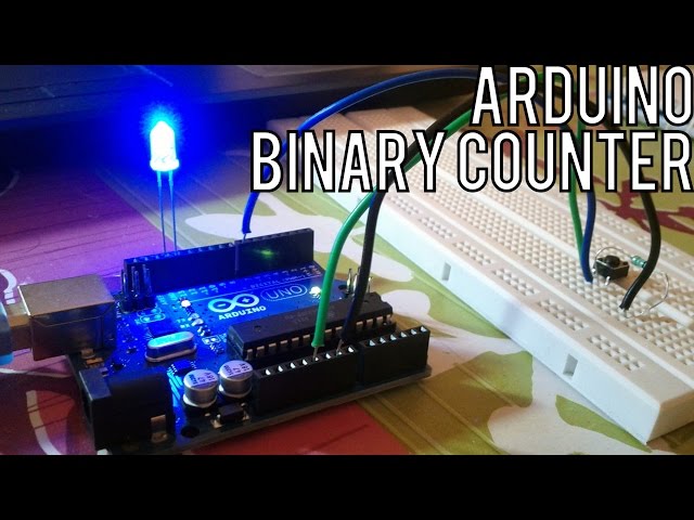 How to make a binary counter? | Arduino Series