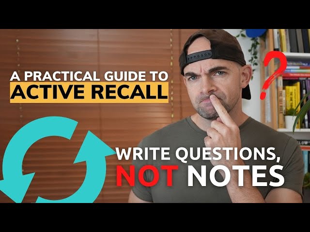 How I Got Top Grades in Medical School Using Active Recall ♻️ A Practical Guide
