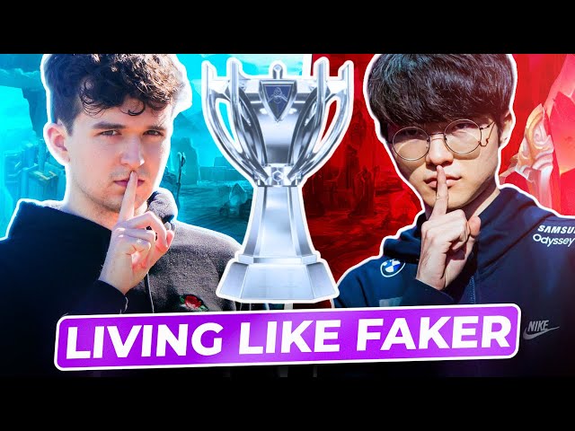 I Tried Faker's WORLDS Winning Routine for 5 Days