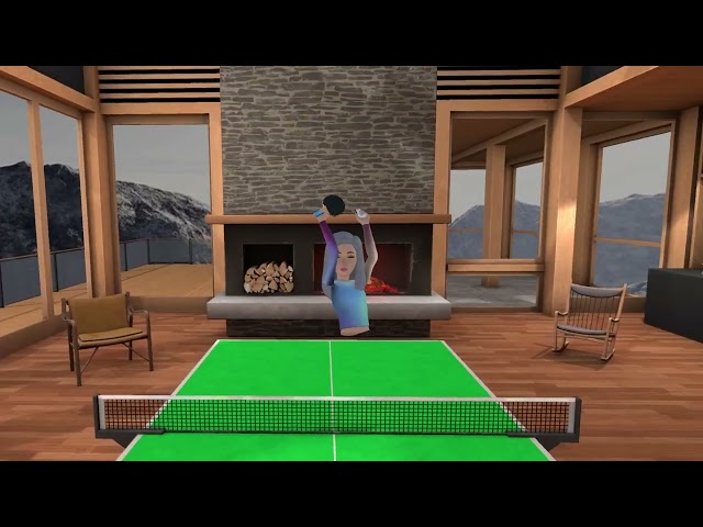 April vs. David VR Ping Pong