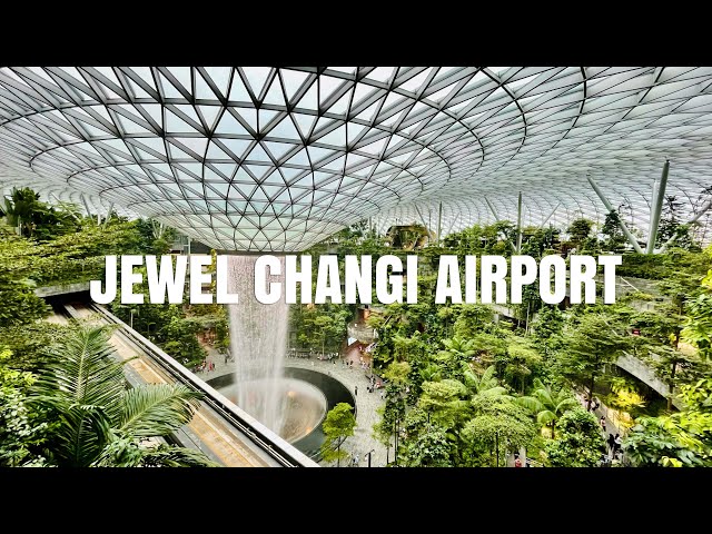 [4K] Jewel Changi Airport Walking Tour | Singapore