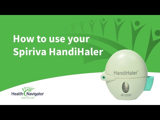 How to use your Spiriva HandiHaler