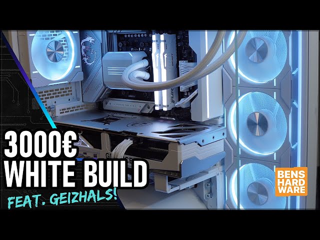 ICH BAUE und VERLOSE einen 3000€ WHITE BUILD GAMING PC! Feat. Geizhals White-Build Filter!