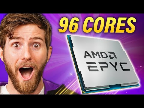 HOLY $H!T - The FASTEST CPU on the Planet - AMD EPYC 9654