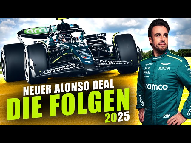 Die Folgen des Alonso Deals: Wer fährt in der F1 2025 wo?