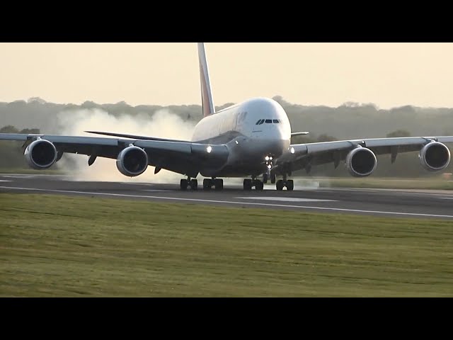 A380 Pilot Flares Too Late