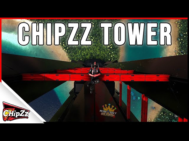 ARK Building CHipZz Tower!! - MONARKY LIVE
