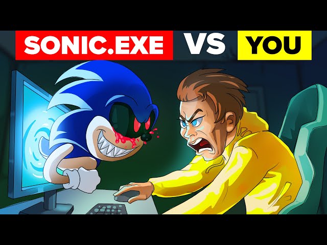 YOU vs SONIC.EXE - How Could You Defeat and Survive It?