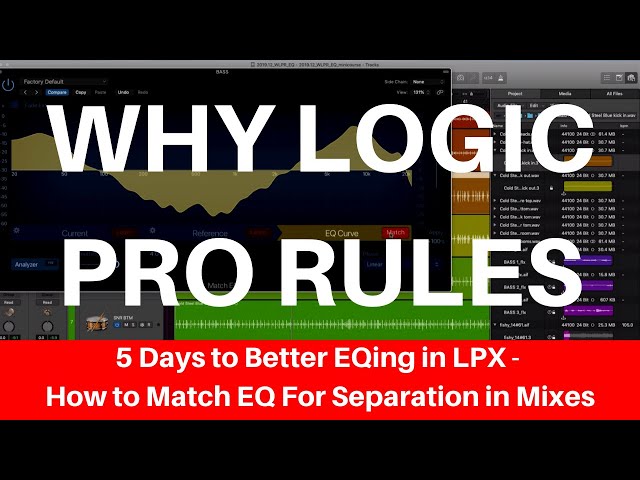 How to Use Match EQ For Separation in Your Mixes - 5 Days to Better EQing in LPX