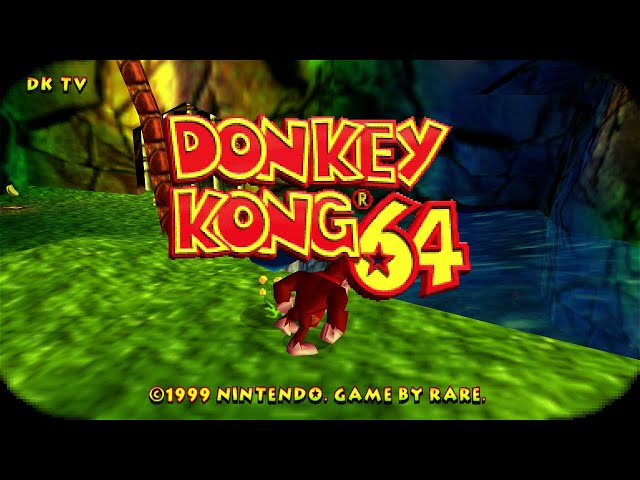Donkey Kong 64 - Complete 101% Walkthrough - All Collectibles - No Damage (Longplay)