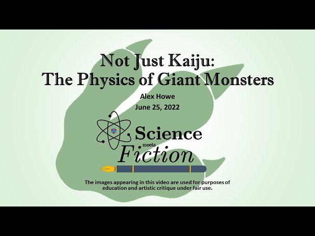 Not Just Kaiju: the Physics of Giant Monsters