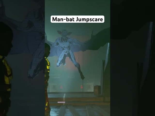 Man-Bat Jumpscare Easter Egg