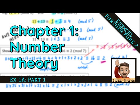 Chapter 1: Number Theory ♾️ (Further Pure 2)