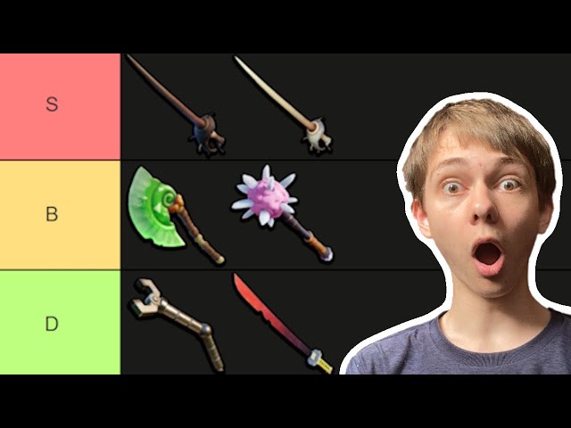 Grounded UPDATED Melee Weapons Tier List