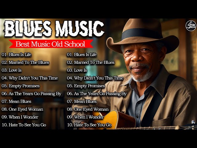 BLUES JAZZ Mix - Best Old School Blues Music All Time - 2 Hours Of The Best Slow Blues Music