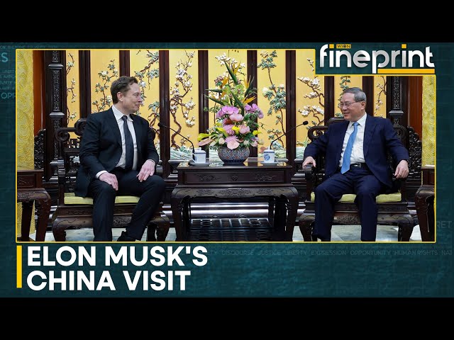 Elon Musk makes surprise visit to China | WION Fineprint