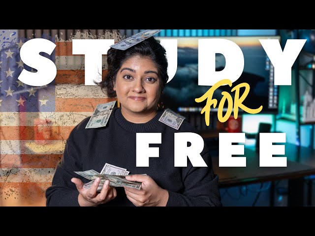How to STUDY in USA for FREE as an International Student | Harsh Truth?