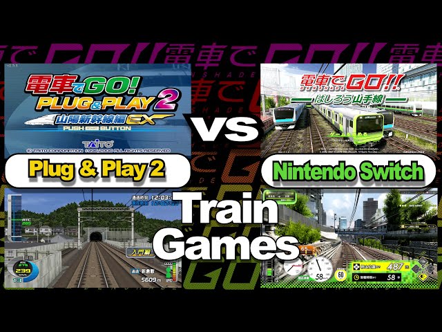 A 2nd Class Return to Train Games - Densha De Go! Plug & Play 2 vs Switch