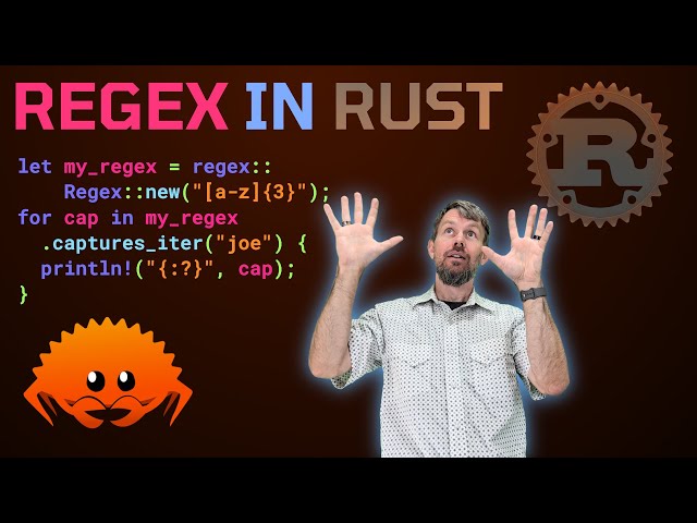 Beginner's Guide to Regular Expressions in Rust 🦀 Rust Programming Tutorial for Developers