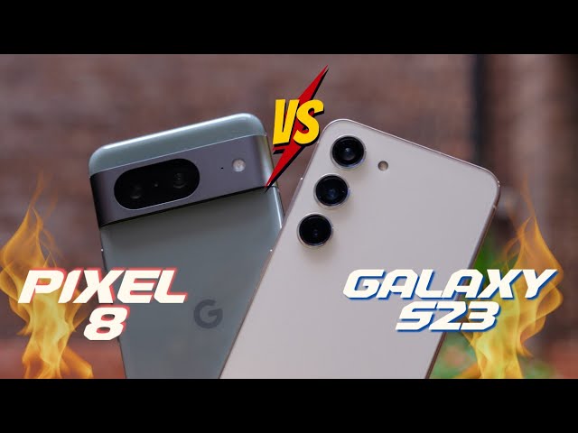 Google Pixel 8 Vs Galaxy S23 Specs Review | Pixel 8 Vs S23 | Best  Smartphones Under 60000 in 2024⚡