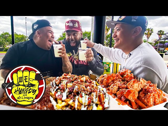 AD & China Mac Squash Their Beef & Eat at The Craziest Fry Spot in LA