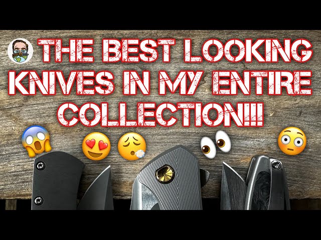 These BEST LOOKING EDC Knives in my entire collection!! 😍😮‍💨🔥