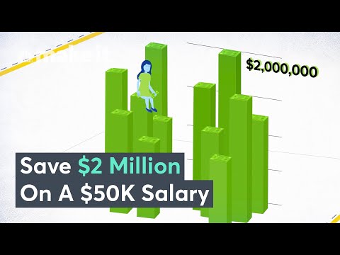 How To Retire With $2 Million On A $50K Salary