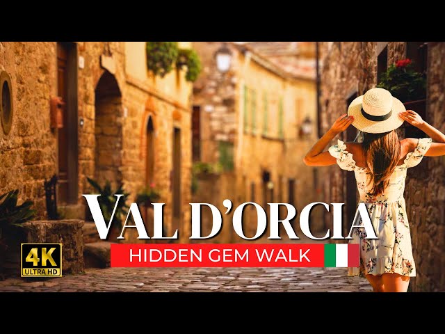 🚗 Explore VAL D'ORCIA: The Most Beautiful Hidden Gems in Italy 🇮🇹4K