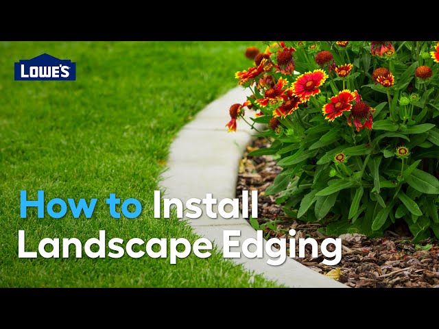 How To Install Landscape Edging