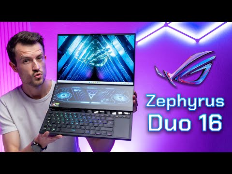Asus ROG Zephyrus Duo 16: Gaming-Notebook mit 2 Displays & RTX 3080 Ti