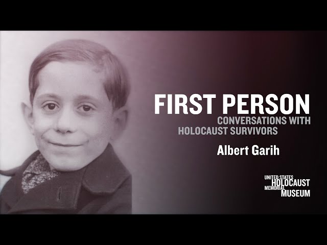 2024 First Person with Holocaust Survivor Albert Garih