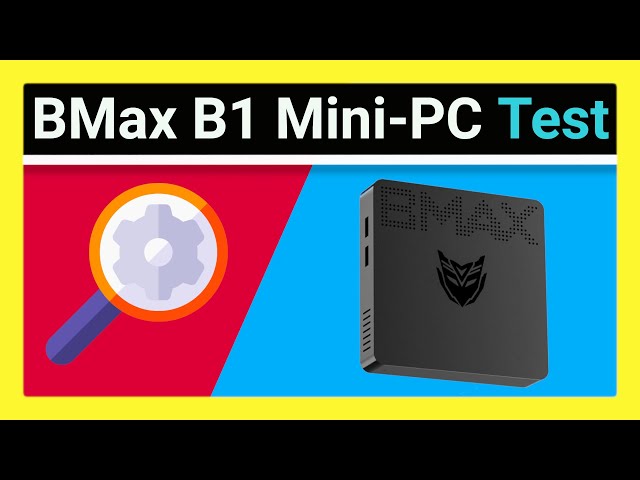 BMAX B1 Mini-PC im TEST: Leistung, Stromverbrauch, Aufrüsten, Vergleich - Raspberry Pi Alternative?